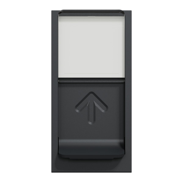 Schneider unica2 - prise rj45 simple - cat 6a ftp - 1 mod - anthracite - méca seul