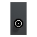 Schneider unica2 - prise télévision - tv mâle - individuel - 1 mod - anthracite - méca seul