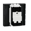 Prise de Télévision Anthracite Unica Schneider Electric - Tv Mâle - Individuel - 2 Modules - Mécanisme Seul