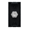 Schneider unica2 - prise télévision - tv type f - 1 module - anthracite - mécanisme seul