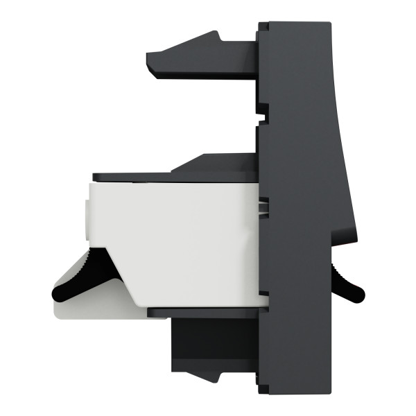 Schneider unica2 - prise haut-parleur 1 sortie rouge + noir - 1 mod - anthracit - méca seul