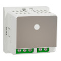 Schneider unica2 - thermostat pour plancher chauffant - 10a - blanc - méca seul