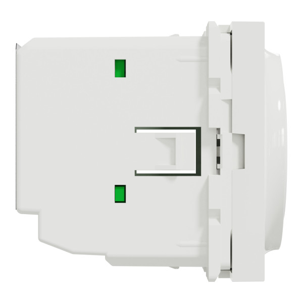 Schneider unica2 - thermostat pour plancher chauffant - 10a - blanc - méca seul