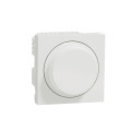 Variateur Rotatif Blanc Anti-Microbe 2 Fils Connecté Zigbee Wiser Unica Schneider – Mécanisme Seul