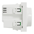 Variateur Rotatif Blanc Anti-Microbe 2 Fils Connecté Zigbee Wiser Unica Schneider – Mécanisme Seul