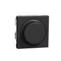 Variateur Rotatif Anthracite 2 Fils Connecté Zigbee Wiser Unica Schneider – Mécanisme Seul
