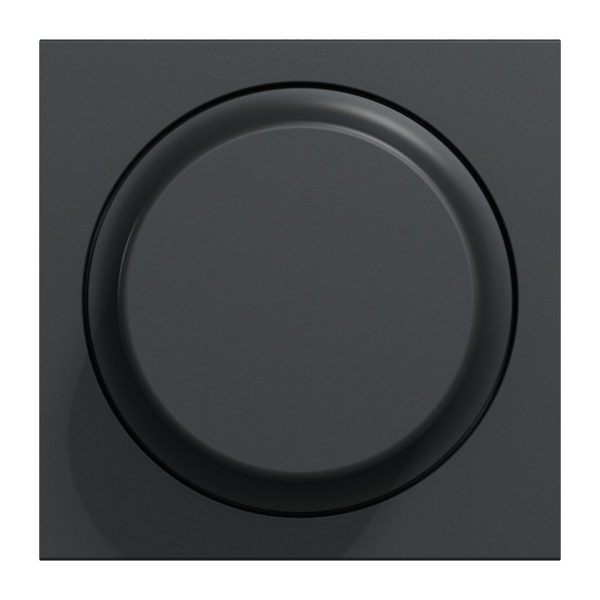 Variateur Rotatif Anthracite 2 Fils Connecté Zigbee Wiser Unica Schneider – Mécanisme Seul