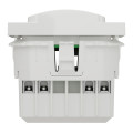 Schneider unica2 - détecteur de mouvements + poussoir - 230v - 10a - blanc - méca seul