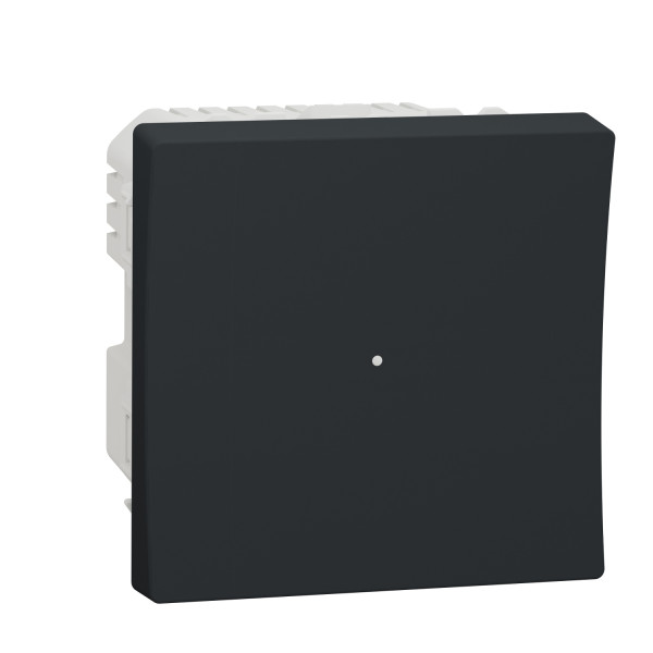 Bouton Poussoir 10 A Zigbee Anthracite Wiser Unica Schneider Electric - Mécanisme Seul