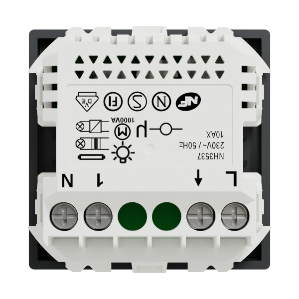Bouton Poussoir 10 A Zigbee Anthracite Wiser Unica Schneider Electric - Mécanisme Seul