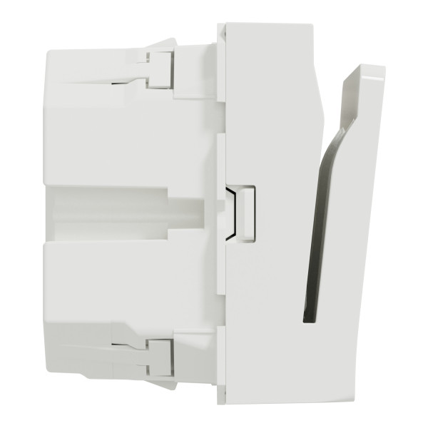 Unica - commande à carte électronique - 2 modules - blanc - mécanisme seul