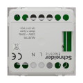 Schneider unica2 - balise de sécurité avec batterie - led 45lux/25cm - 2 mod - méca seul