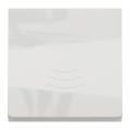 Schneider unica2 - buzzer - 76-80db/1m - 230vca - 2 modules - blanc - mécanisme seul