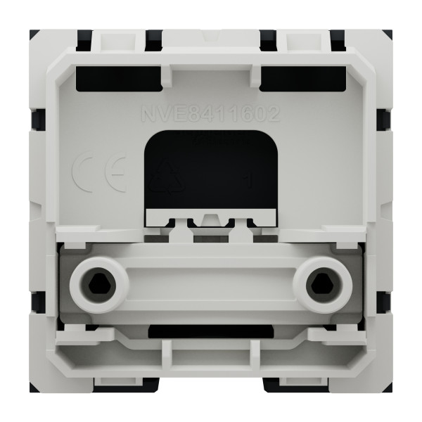 Sortie de Câble Anthracite Unica Schneider Electric - Pour Câble Ø 6 à 12 mm - 2 Modules -Mécanisme Seul