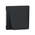 Sortie de Câble Anthracite Unica Schneider Electric - Pour Câble Ø 6 à 12 mm - 2 Modules -Mécanisme Seul