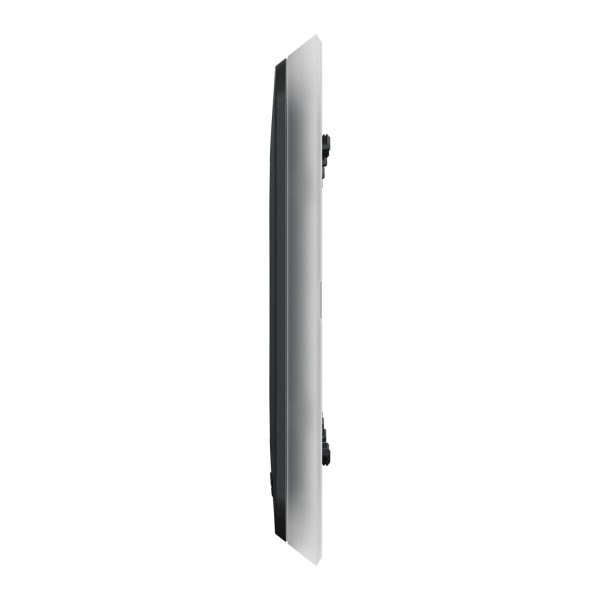 Schneider unica2 pro - plaque de finition - anthracite - 4 postes