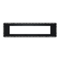 Schneider unica2 pro - plaque de finition - anthracite - 10 modules