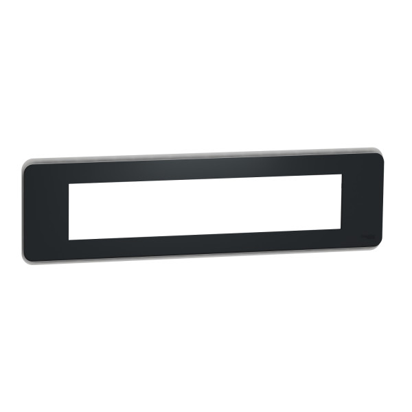 Schneider unica2 pro - plaque de finition - anthracite - 10 modules