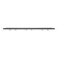 Schneider unica2 pro - plaque de finition - anthracite - 8 modules