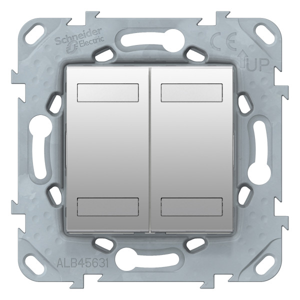 Unica KNX - bouton-poussoir 4 boutons + led - avec... - SCHNEIDER