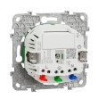 Wiser unica - prise 2p+t connectée - 16a  - zigbee - blanc