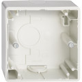 BOITIER EN SAILLIE SIMPLE Merten Artec 1 poste Blanc Brillant