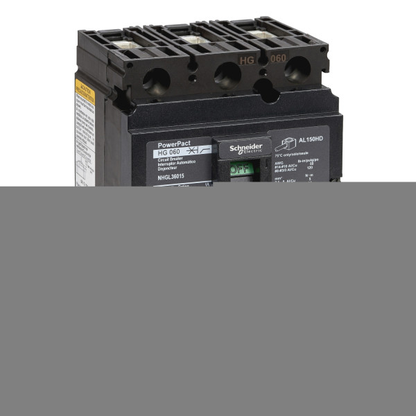 Powerpact H - Disjoncteur 150a - Avec Bornes - 35ka - Tmd - 15a - 3p 3d
