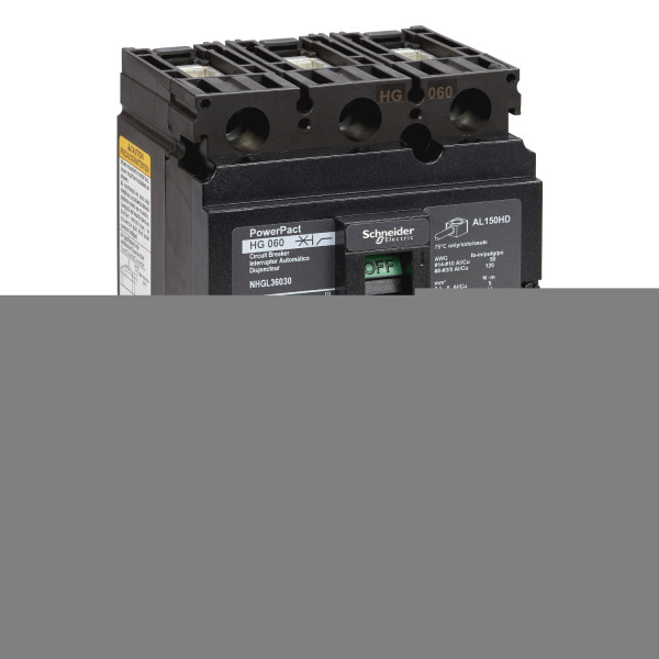 Powerpact H - Disjoncteur 150a - Avec Bornes - 35ka - Tmd - 30a - 3p 3d