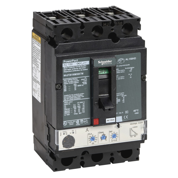 Powerpact H - Disjoncteur 150a - Sans Bornes - 65ka Micrologic 2.2 M 150a 3p 3d