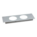 Actassi plaque d'obturation avec 2 ventilateurs