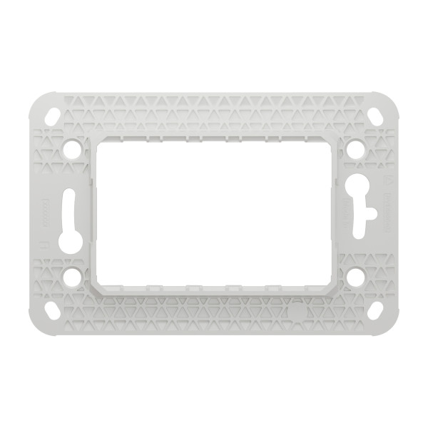 Schneider unica2 - support de fixation 3 mod - plastique