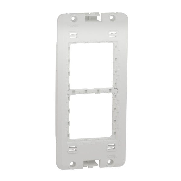 Schneider unica2 - support 1 col de 4 mod - pour boîte de concentration 2/3/4 col de 4 mod