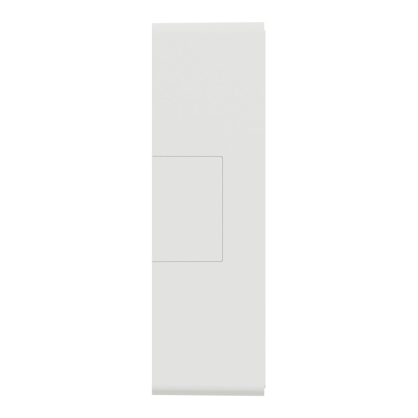 Unica - boîte de concentration saillie - 4 colones de 4 modules - blanc