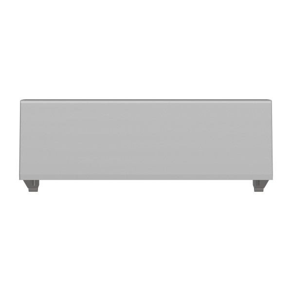 Enjoliveur Aluminium pour Interrupteur ou Bouton Poussoir Unica Schneider Electric - 1 Module