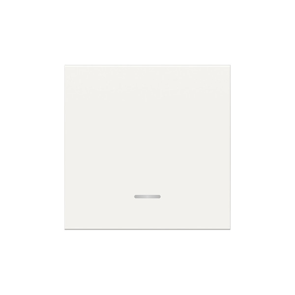 Schneider unica2 - enjoliveur interrupteur ou bouton-poussoir lumineux - 2 mod - blanc anti