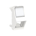 Schneider unica2 - prise pour 1 rj45 s-one incliné - 1 mod - blanc - méca seul