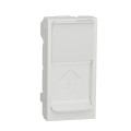 Schneider unica2 - prise pour 1 rj45 s-one - 1 mod - blanc - méca seul