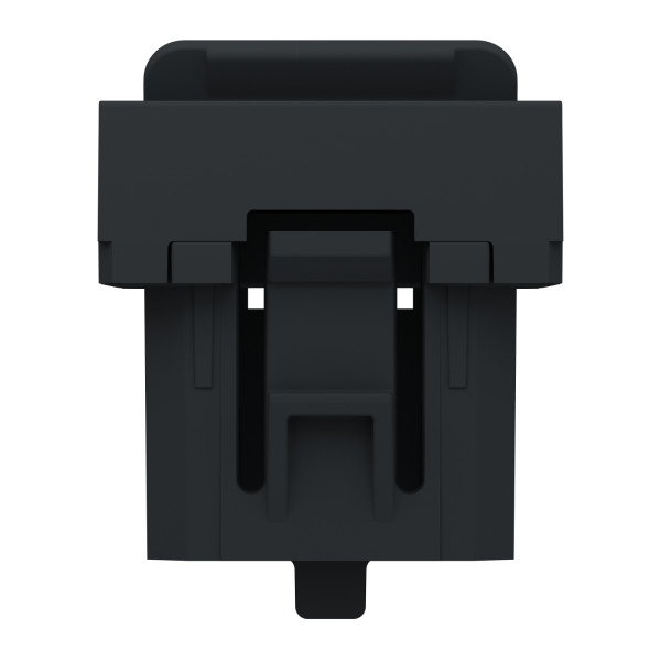 Schneider unica2 - prise pour 1 rj45 s-one - 1 mod - anthracite - méca seul