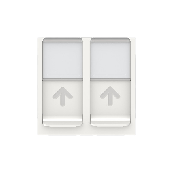 Schneider unica2 - prise pour 2 rj45 s-one - 2 mod - blanc - méca seul