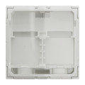 Schneider unica2 - prise pour 2 rj45 s-one - 2 mod - blanc - méca seul