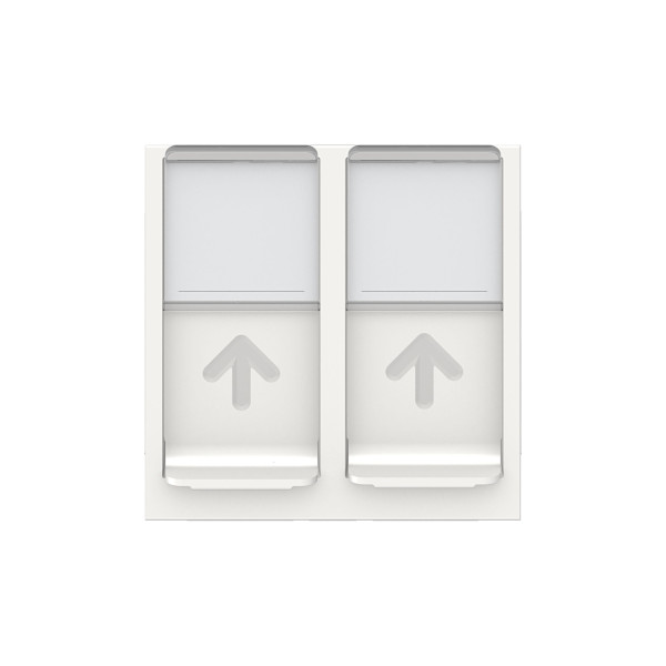 Schneider unica2 - prise pour 2 rj45 s-one - 2 mod - blanc antimicrobien - méca seul