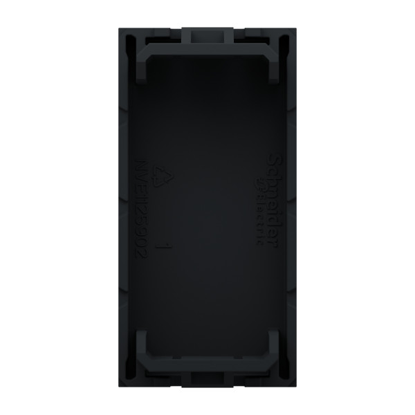 Schneider unica2 - obturateur - 1 module - anthracite - mécanisme seul