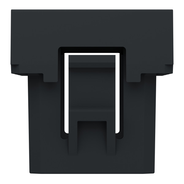 Schneider unica2 - obturateur - 1 module - anthracite - mécanisme seul
