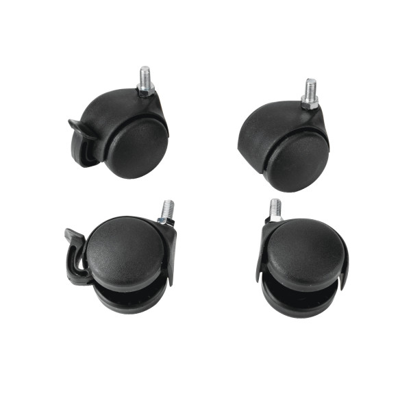 Schneider Actassi jeu de 4 roulettes pour coffrets 19P