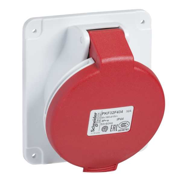 SOC PR IN 32A IP44 380 4P vis