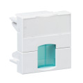 Actassi - support non-adaptable 45x45mm blanc polaire - volet vert