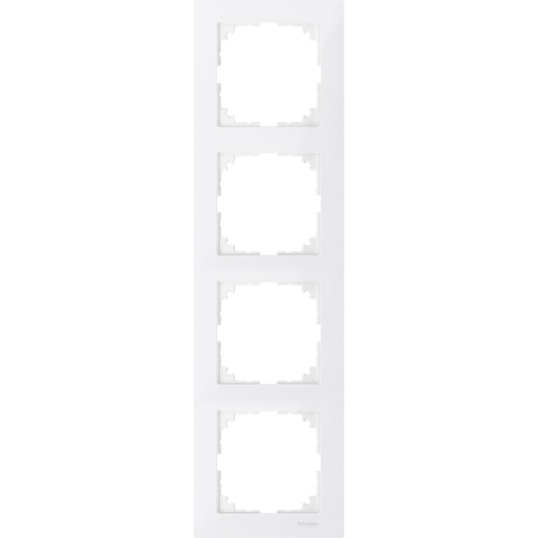 M-pure Cadre Quadruple Blanc Polaire