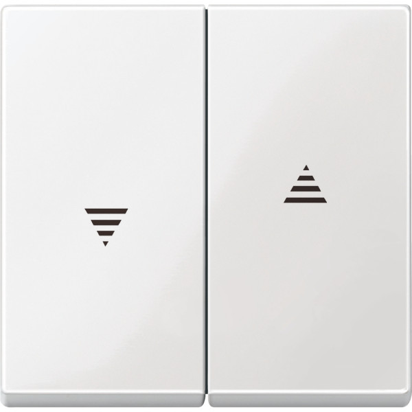 M-Plan Blanc, enjoliveur commande double de volets-roulants