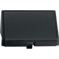 Support de fixation et plaque Artec pour prise communication, bleu nuit