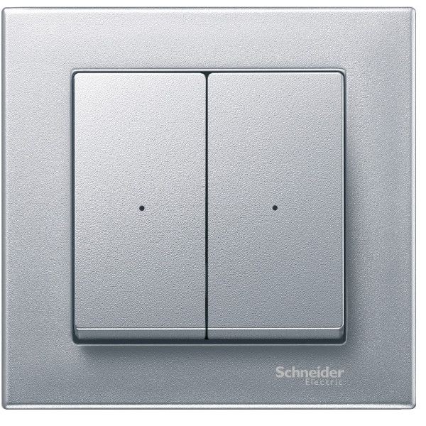 Plaque finition simple M-Plan, aluminium